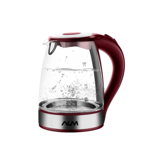 ALM ELECTRIC GLASS KETTLE 1.7L BLACK | MODEL JF-G101