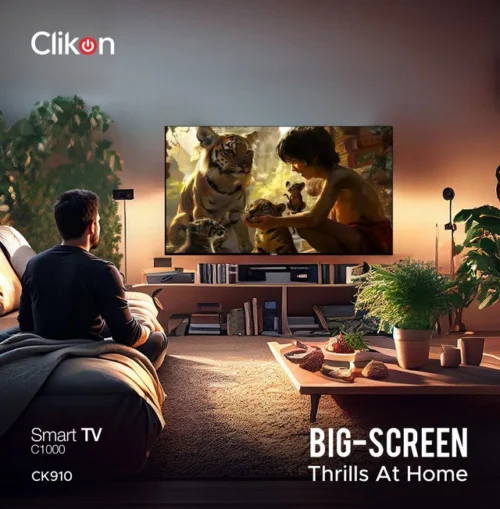 CLIKON 32" HD SMART LED TV WITH 1GB RAM | 8GB STORAGE | MODEL CK910