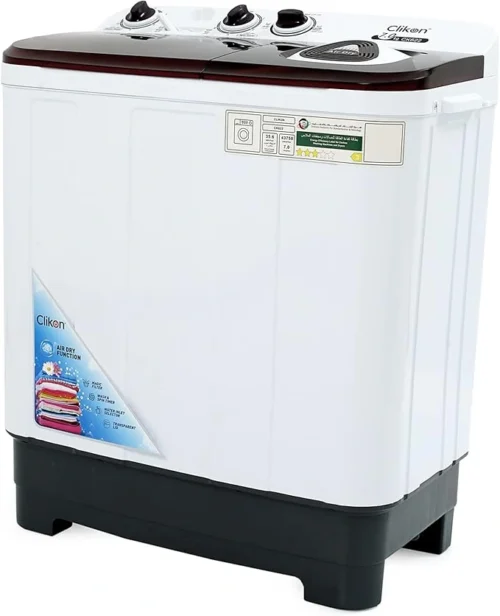 CLIKON 7KG SEMI-AUTOMATIC TOP LOAD WASHING MACHINE | MODEL CK-622