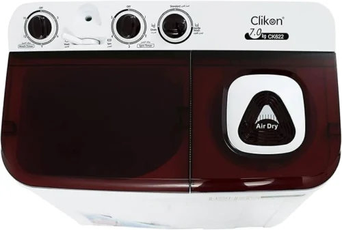 CLIKON 7KG SEMI-AUTOMATIC TOP LOAD WASHING MACHINE | MODEL CK-622