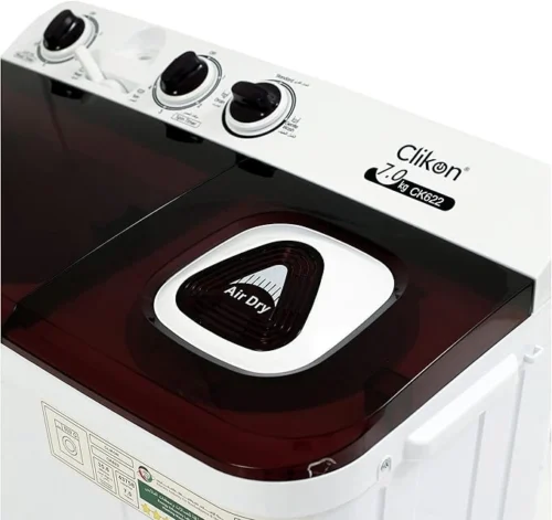 CLIKON 7KG SEMI-AUTOMATIC TOP LOAD WASHING MACHINE | MODEL CK-622