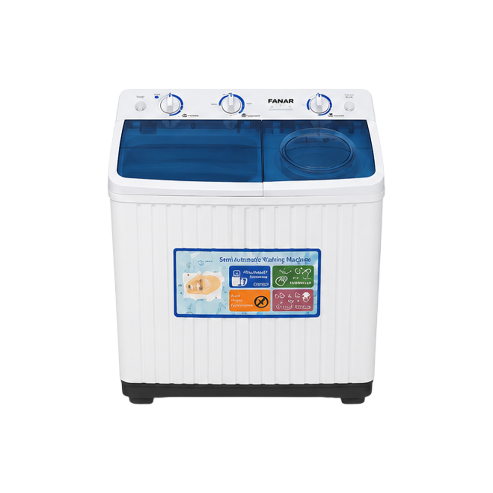 FANAR TWIN TUB WASHING MACHINE 10KG FWM100‑110SA-1