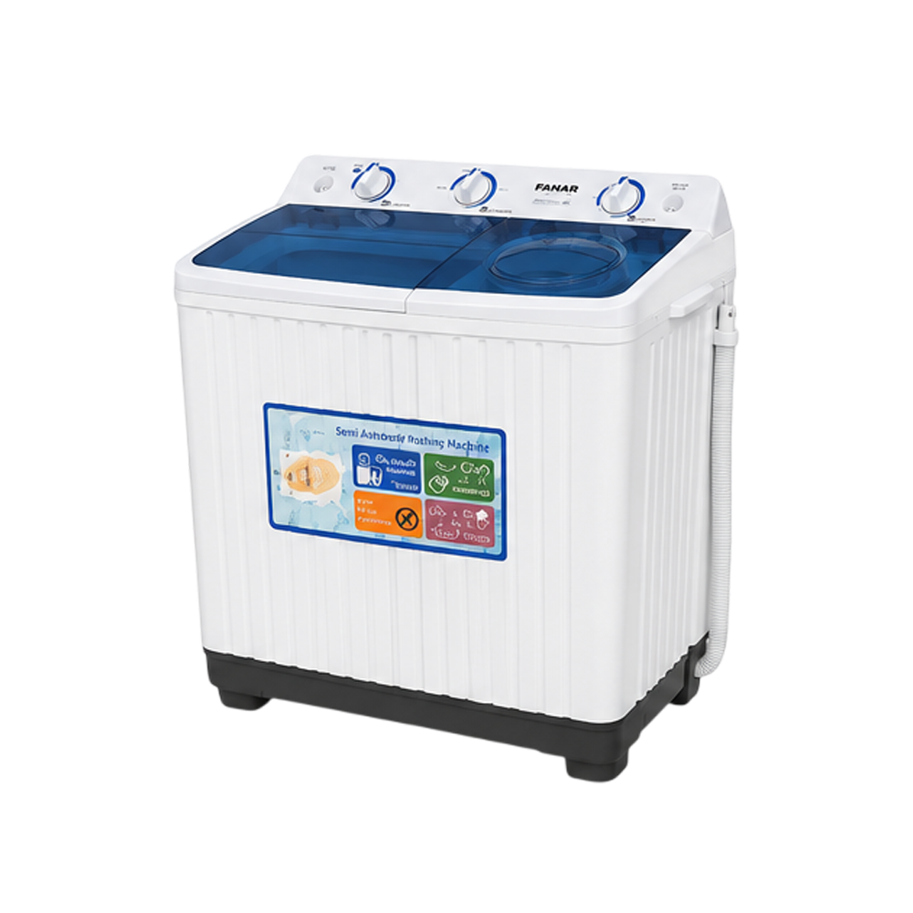 FANAR TWIN TUB WASHING MACHINE 10KG FWM100‑110SA