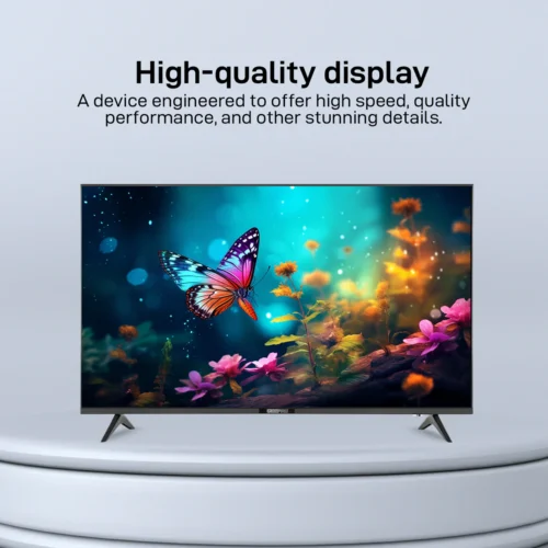 GEEPAS 43 INCH FULL HD FRAMELESS ANDROID SMART LED TV | MODEL GLED4328SXHD