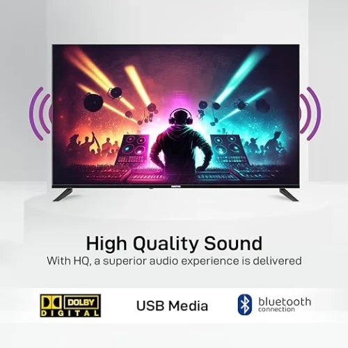 GEEPAS 65″ 4K UHD | GOOGLE SMART LED TV – MODEL GLED6523SGXHD