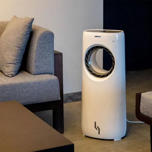 GEEPAS BLADELESS AIR COOLER | 3 FAN MODE | DIGITAL DISPLAY | REMOTE CONTROL | 7.5-HOUR TIMER | MODEL GAC16016