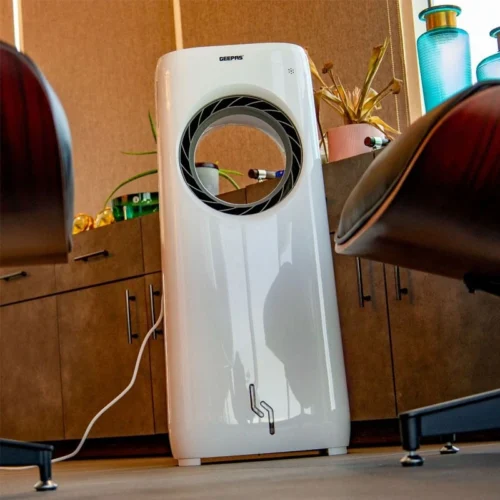 GEEPAS BLADELESS AIR COOLER | 3 FAN MODE | DIGITAL DISPLAY | REMOTE CONTROL | 7.5-HOUR TIMER | MODEL GAC16016
