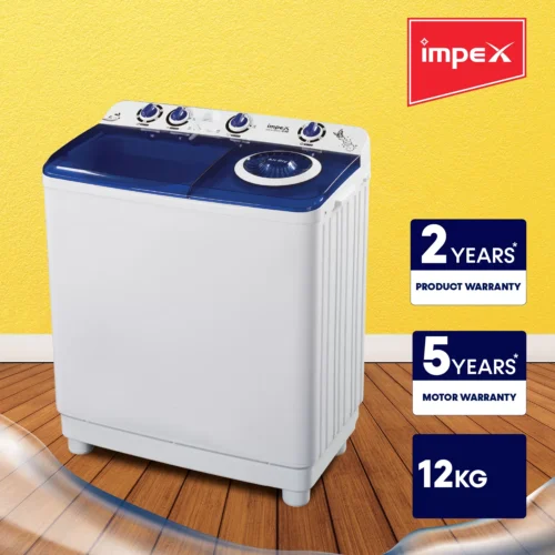 IMPEX 12 KG SEMI-AUTOMATIC WASHING MACHINE | MODEL WM 4205