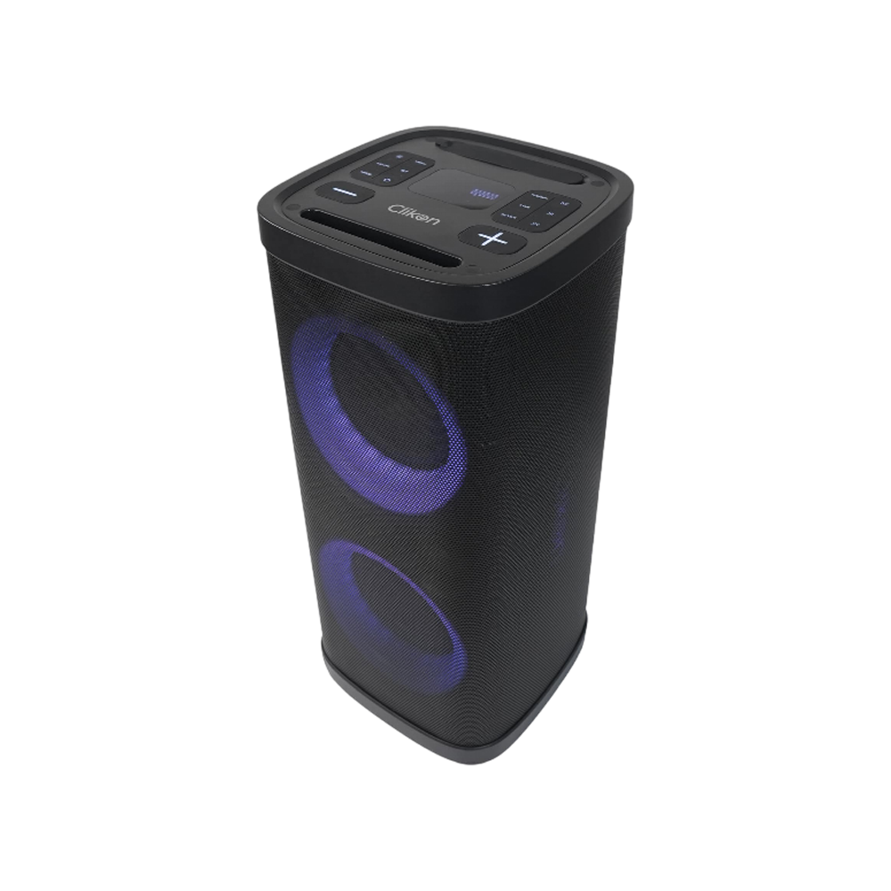 REGENCY-CLIKON X-BASS 40W PARTY SPEAKER WITH BLUETOOTH RGB LIGHTS MIC INPUT CK873-1