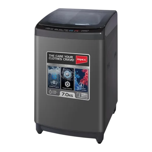 IMPEX 7KG AUTOMATIC TOP LOAD WASHING MACHINE WM0700TMG