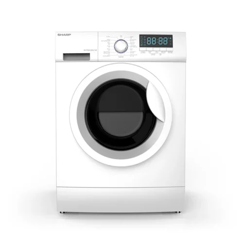 SHARP 6KG FRONT LOAD WASHING MACHINE – MODEL ES-FE612DLZ-W | 1200 RPM | 16 WASH PROGRAMS | ENERGY CLASS A++