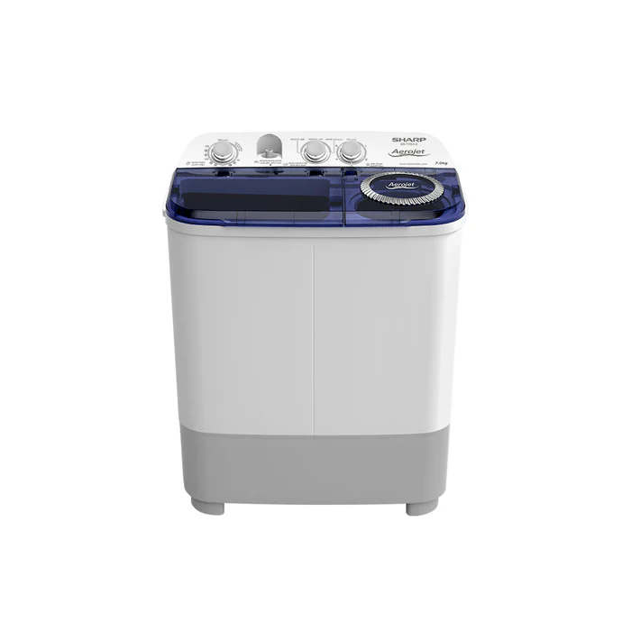 SHARP 7KG TWIN TUB WASHING MACHINE ? MODEL ES-T75A-Z | SEMI 