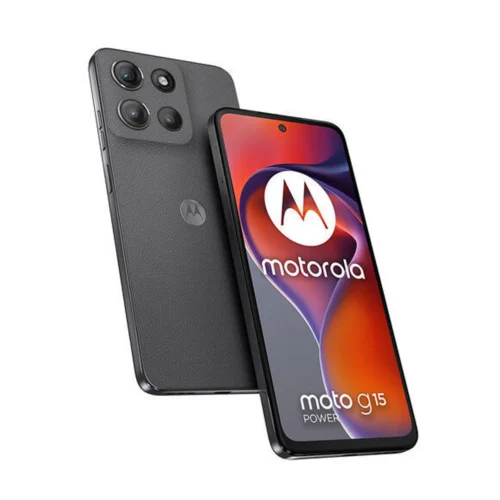 MOTOROLA MOTO G15 4G SMARTPHONE – GRAVITY GREY | 8GB RAM | 256GB INTERNAL STORAGE