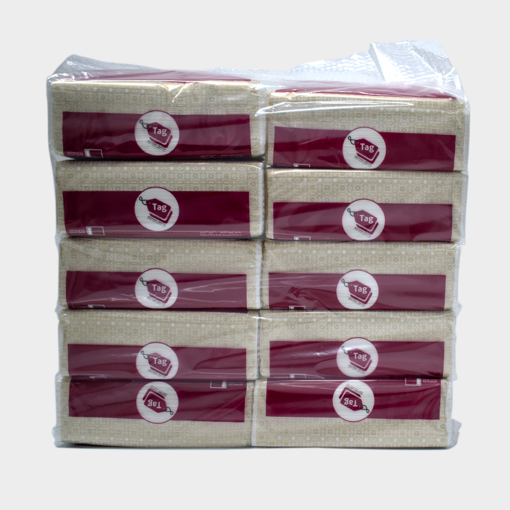 TAG Soft Pack Facial Tissue 10x200x190 | - RegencyXpress