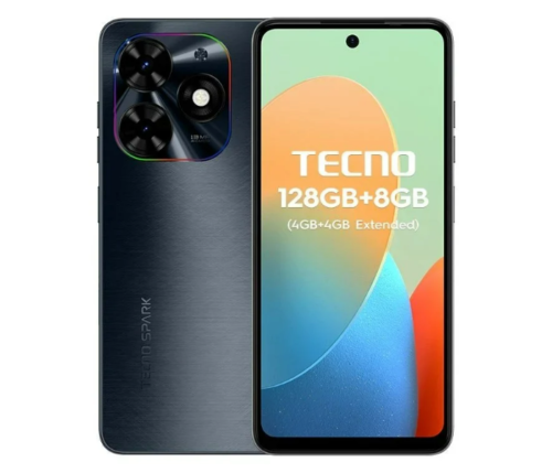 TECNO SPARK GO SMARTPHONE – GRAVITY BLACK | 6GB RAM (3+3 EXTENDED) | 64GB INTERNAL STORAGE