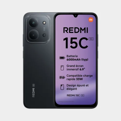 REDMI 15C 5G 4GB/128GB MIDNIGHT BLACK