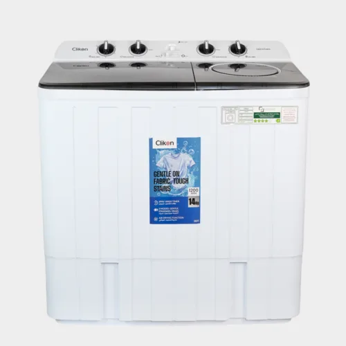 CLIKON SEMI AUTOMATIC WASHING MACHINE : 14KG CK675