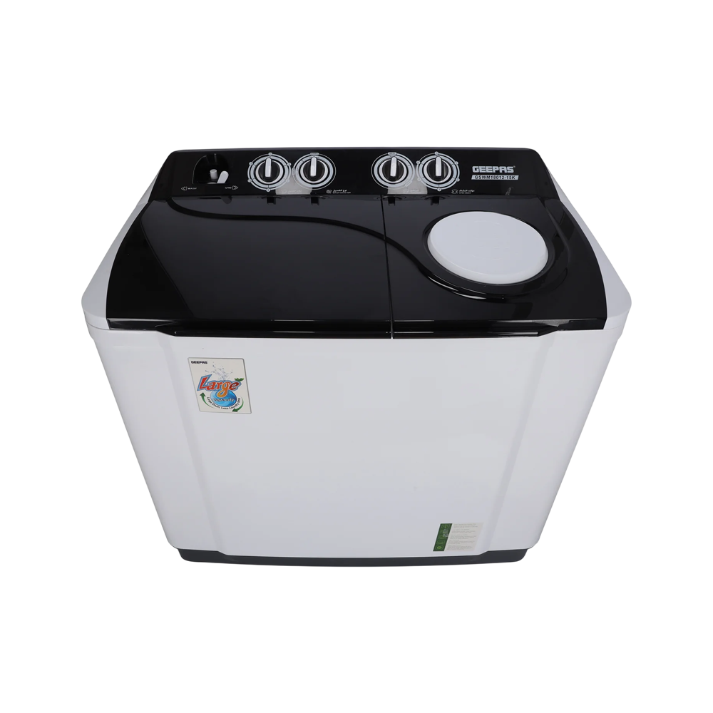 REGENCY-GEEPAS WASHING MACHINE TWIN TUB-GSWM18012-1