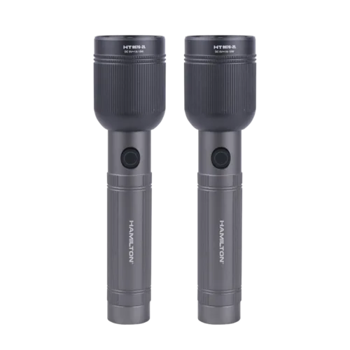 RECHARGEABLE ZOOMABLE LED FLASHLIGHT 2IN1 COMBO HT9976-ZL